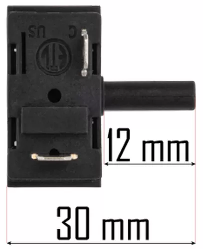Kapcsoló PM-NAG-2.5EN elektromos hőlégbefúvóhoz, 5 érintkezős – Powermat (PM-NAG-2.5EN-PK)