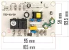 Vezérlőpanel készlet PM-NAG-20SN olajtüzelésű hőlégfúvóhoz, érzékelővel, 230 V – Powermat (PM-NAG-20SN-PCB)