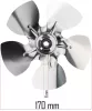 Ventilátor lapátkerék PM-NAG-20SN olajos hőlégfúvóhoz, 170 mm – Powermat (PM-NAG-20SN-WEN)