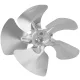 Ventilátor lapátkerék PM-NAG-30SKN olajos hőlégfúvóhoz, 230 mm – Powermat (PM-NAG-30SKN-WEN)