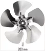 Ventilátor lapátkerék PM-NAG-30SKN olajos hőlégfúvóhoz, 230 mm – Powermat (PM-NAG-30SKN-WEN)