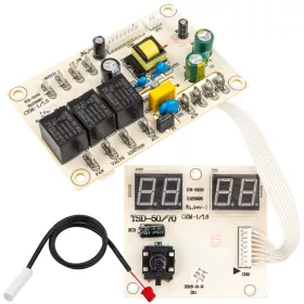   Vezérlőpanel készlet PM-NAG-40SKN olajtüzelésű hőlégfúvóhoz, érzékelővel, 230 V – Powermat (PM-NAG-40SKN-PCB)
