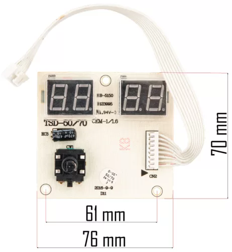 Vezérlőpanel készlet PM-NAG-40SKN olajtüzelésű hőlégfúvóhoz, érzékelővel, 230 V – Powermat (PM-NAG-40SKN-PCB)