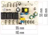 Vezérlőpanel készlet PM-NAG-40SKN olajtüzelésű hőlégfúvóhoz, érzékelővel, 230 V – Powermat (PM-NAG-40SKN-PCB)