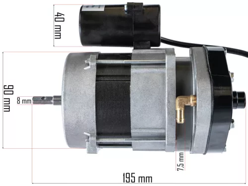 Motor szivattyúval PM-NAG-40SN olajos hőlégfúvóhoz, 40 kW, 230 V – Powermat (PM-NAG-40SN-SIP)