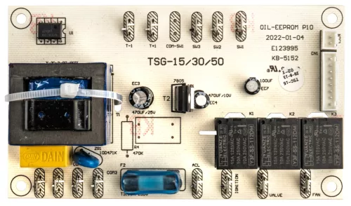 Vezérlőpanel (elektronika) PM-NAG-45GLN gázüzemű hőlégfúvóhoz, 230 V – Powermat (PM-NAG-45GLN-PCB)