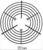 Védőrács PM-NAG-45GN gázüzemű hőlégfúvóhoz, 222 mm – Powermat (PM-NAG-45GN-KRT)