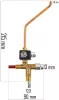 Gázszelep PM-NAG-45GN gázüzemű hőlégfúvóhoz, 1,5 bar, 230 V – Powermat (PM-NAG-45GN-ZG)