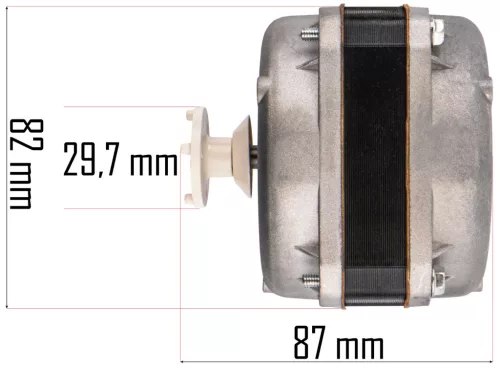 Motor PM-NAG-6EN elektromos hőlégbefúvóhoz, 6000 W-os géphez, 400 V – Powermat (PM-NAG-6EN-SI)