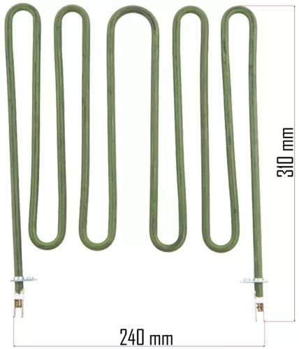 Fűtőbetét PM-NAG-9EDN elektromos hőlégfúvóhoz, 3000 W, 230 V – Powermat (PM-NAG-9EDN-GRA)
