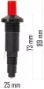 Szikragyújtó (gyújtóelektróda) gázüzemű hőlégfúvókhoz, 89 mm – Powermat (PM-NAG-ZAP)
