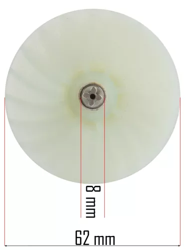 Forgórész (rotor) PM-NE-1600M elektromos ollóhoz, 133 mm – Powermat (PM-NE-1600M-WI)