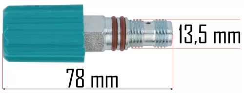 Nyomásszelep PM-PDM-1500MN festékszóróhoz, 225 bar, 1/4 col – Powermat (PM-PDM-1500MN-ZC)