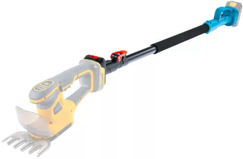 Teleszkópos hosszabbító nyél akkus metszőollóhoz és sövényvágóhoz, 107–175 cm – Powermat (PM-SA-21V-WYS)