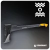Fejsze 2000 g-os fejjel, 86 cm, rezgéscsillapított nyéllel, PM-AX-2000/860 – Powermat (PM0199)