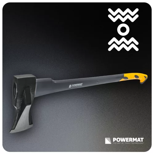 Fejsze 2000 g-os fejjel, 86 cm, rezgéscsillapított nyéllel, PM-AX-2000/860 – Powermat (PM0199)