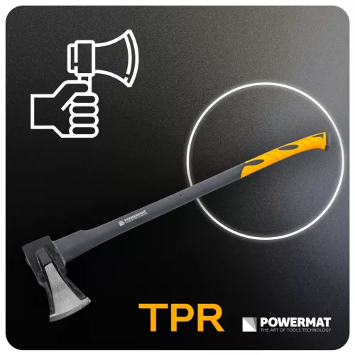 Fejsze 2000 g-os fejjel, 86 cm, rezgéscsillapított nyéllel, PM-AX-2000/860 – Powermat (PM0199)