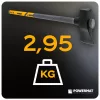 Fejsze 2000 g-os fejjel, 86 cm, rezgéscsillapított nyéllel, PM-AX-2000/860 – Powermat (PM0199)