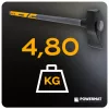 Hasítófejsze 3600 g-os fejjel, 91 cm, rezgéscsillapított nyéllel, PM-AX-3600/910 – Powermat (PM0204)
