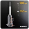 Hidraulikus palackemelő 10 t, 200–385 mm, PM-PHS-10T – Powermat (PM0328)