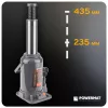 Hidraulikus palackemelő 20 t, 235–435 mm, állítható fejjel, PM-PHS-20T – Powermat (PM0330)