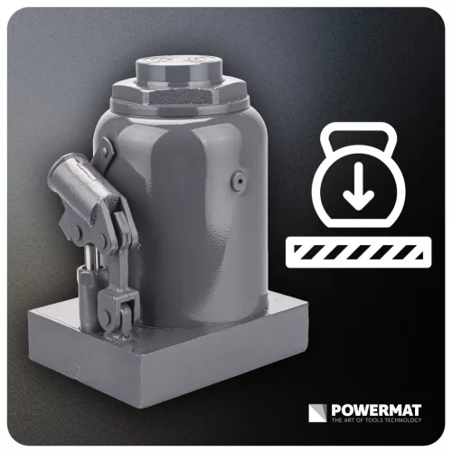 Hidraulikus palackemelő 50 t, 245–385 mm, PM-PHS-50T – Powermat (PM0332)
