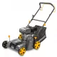Benzines gyepszellőztető és gyeplazító 6,5 LE, 38 cm, 40 l kosár, PM-AWS-65 – Powermat (PM0396)