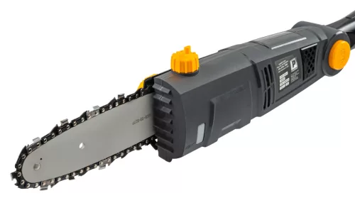 Elektromos magassági ágvágó láncfűrész 1000 W, 25 cm-es vezetőlap, 185–255 cm, PM-EPW-1000 – Powermat (PM0502)
