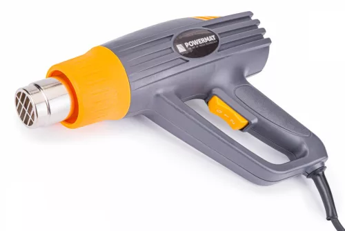 Hőlégfúvó 2000 W, 350/600 °C, 4 fúvókával, kofferben, PM-OP-2000 – Powermat (PM0505)