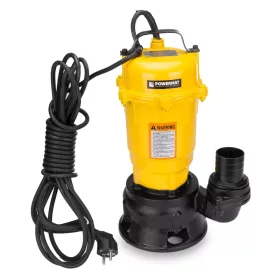   Szennyvízszivattyú aprítóval, 750 W, 25 000 l/óra, öntöttvas, PM-PDS-3000 – Powermat (PM0512)