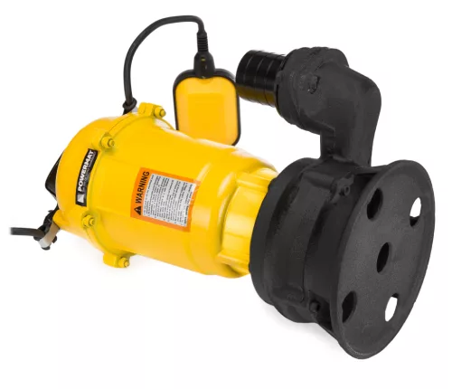 Szennyvízszivattyú aprítóval és úszókapcsolóval, 750 W, 25 000 l/óra, öntöttvas, PM-PDS-3000P – Powermat (PM0513)