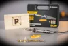 Pirográf, fába égető páka 60 W, 22 heggyel, kofferben, PM-LOW-60 – Powermat (PM0569)
