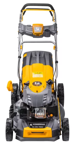 Önjáró benzines fűnyíró 51 cm, 7 LE, 173 cm³, 60 l kosár, mulcsozó, PM-KSS-700SH – Powermat (PM0614)