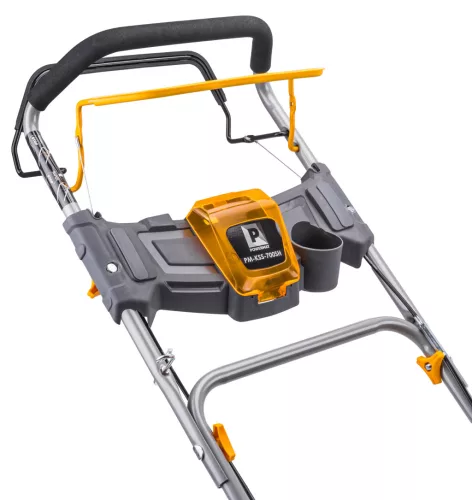 Önjáró benzines fűnyíró 51 cm, 7 LE, 173 cm³, 60 l kosár, mulcsozó, PM-KSS-700SH – Powermat (PM0614)