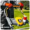 Önjáró benzines fűnyíró 51 cm, 7 LE, 173 cm³, 60 l kosár, mulcsozó, PM-KSS-700SH – Powermat (PM0614)