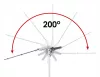 Elektromos magassági sövénynyíró 40 cm, 1200 W, osztott szárral, PM-NEW-1200S – Powermat (PM0617)