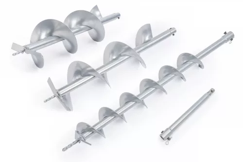Benzines földfúró 6 LE, 52 cm³, 3 fúrószárral, PM-SWG-600N-3W – Powermat (PM0641)