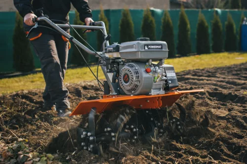 Benzines rotációs kapálógép 7 LE, 85 cm munkaszélesség, PM-GGS-700Y – Powermat (PM0645)