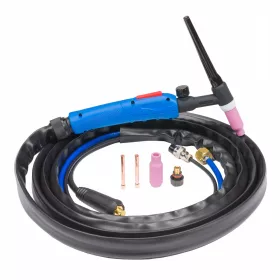   TIG Lift hegesztőpisztoly gázszeleppel, 4 m, ŁW 16-25 csatlakozóval, TIG-17V-16 – Powermat (PM0650)