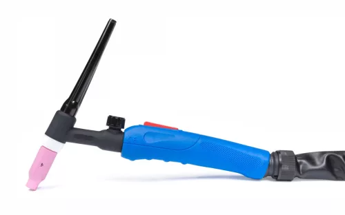 TIG Lift hegesztőpisztoly gázszeleppel, 4 m, ŁW 16-25 csatlakozóval, TIG-17V-16 – Powermat (PM0650)