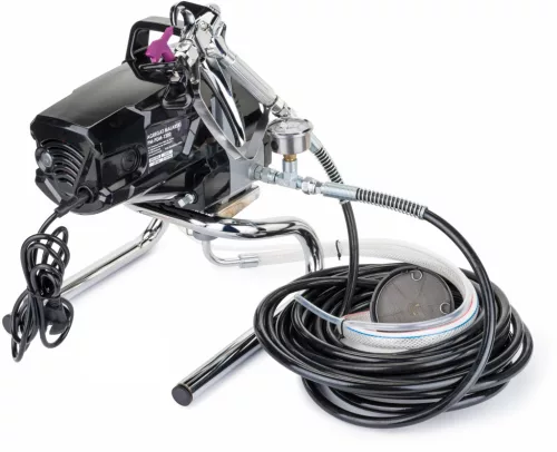 Airless festékszóró gép 1200 W, 220 bar, 10 m tömlővel, 3 fúvókával, PM-PDM-1200 – Powermat (PM0667)