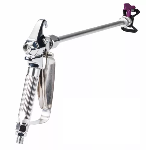 Airless festékszóró gép 1200 W, 220 bar, 10 m tömlővel, 3 fúvókával, PM-PDM-1200 – Powermat (PM0667)
