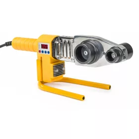   Műanyagcső-hegesztő (polifúziós) 2800 W, 16–63 mm, LCD kijelzővel, PM-ZGP-2800 – Powermat (PM0672)