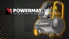 Olajos kompresszor 50 l, 8 bar, 206 l/perc, 1,85 kW, PM-KO-50T – Powermat (PM0685)