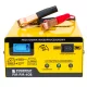 Mikroprocesszoros akkumulátortöltő 6/12 V, 15 A, 6–200 Ah, LCD kijelzővel, PM-PM-40B – Powermat (PM0712)