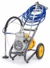 Airless festékszóró gép 1500 W, 225 bar, 4 l/perc, 15 m tömlővel, PM-PDM-1500M – Powermat (PM0727)