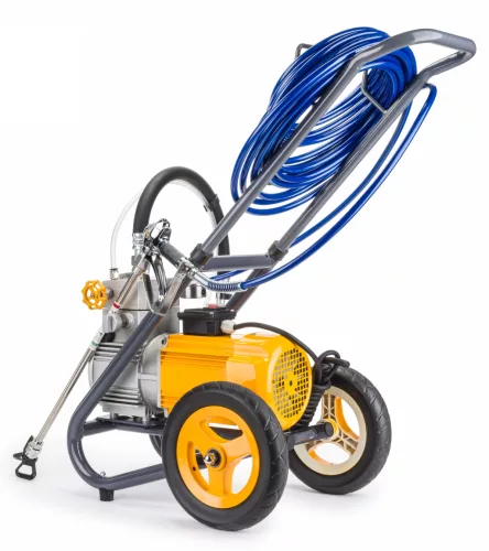 Airless festékszóró gép 1500 W, 225 bar, 4 l/perc, 15 m tömlővel, PM-PDM-1500M – Powermat (PM0727)