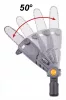 Akkus magassági ágvágó láncfűrész 20 cm (8"), 20 V, 2 Ah, 172–240 cm nyéllel, PM-APW-20C – Powermat (PM0744)
