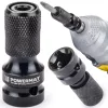 Ütvecsavarozó adapter 1/2" négyszögről 1/4" HEX-re, 50 mm, PM-ASHU-05025T – Powermat (PM0750)