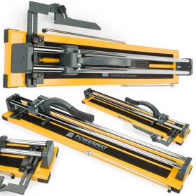   Csempevágó 800 mm, kézi, rugózott asztallal, átlós vágáshoz, PM-PRDG-800T – Powermat (PM0772)